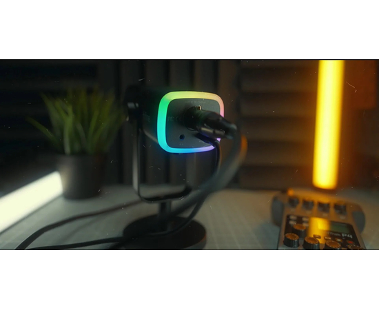 Студійний динамічний XLR/USB мікрофон з пантографом FIFINE TAM8W