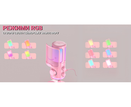 Студийный конденсаторный USB-микрофон FIFINE AM6P