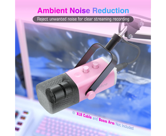 Студійний динамічний XLR/USB мікрофон FIFINE AM8P