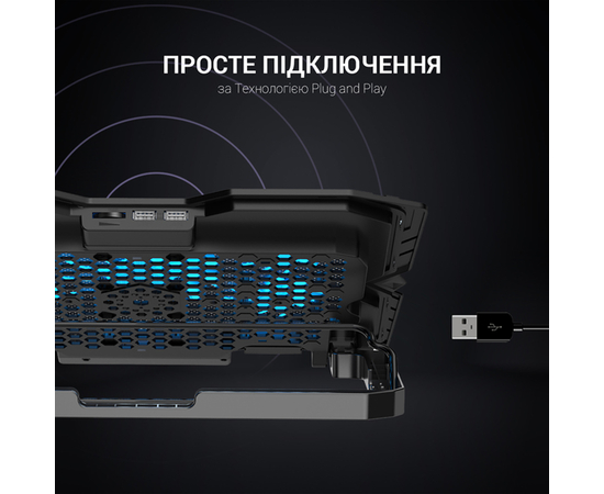 Подставка для ноутбука с охлаждением GamePro CP627