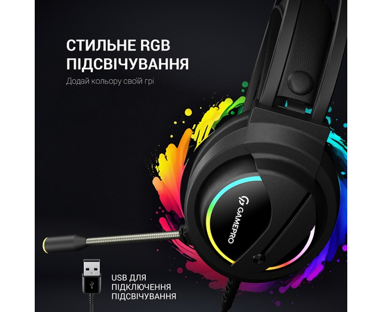 Ігрова гарнітура GamePro Nitro HS565