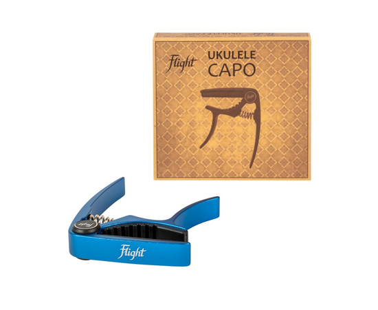 Каподастр для укулеле Flight FC-BL