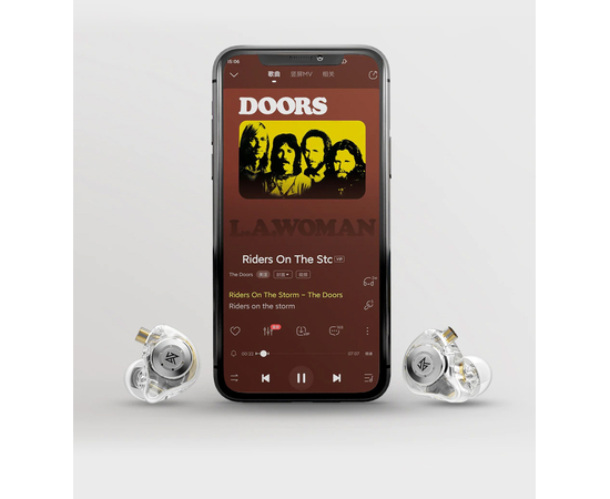 Навушники KZ Audio EDX PRO CRYSTAL MIC