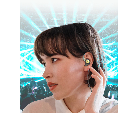 Наушники KZ Audio EDX PRO BLACK MIC