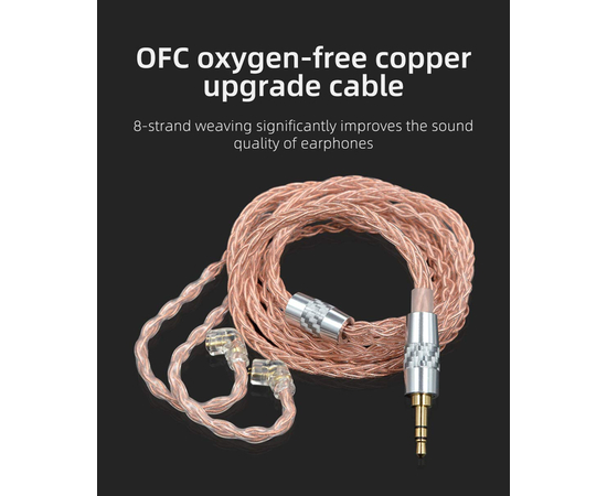 Кабель для наушников KZ Audio 90-6 Cable