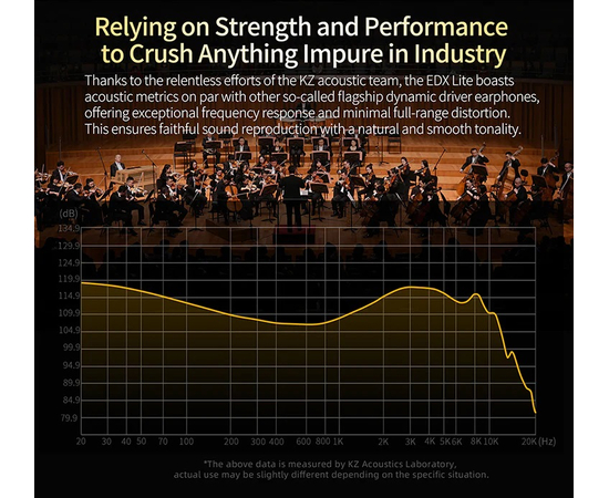 Наушники KZ Audio EDX Lite MIC GRAY