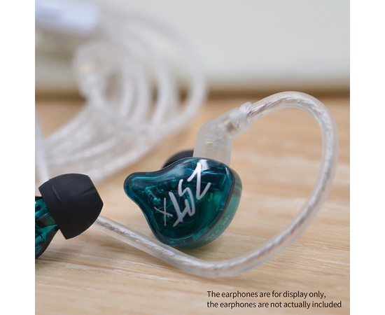 Кабель для навушників з мікрофоном KZ Audio Standard SILVER Cable MIC