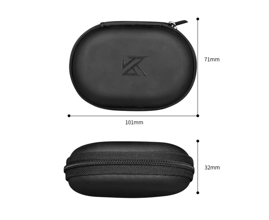 Кейс для навушників KZ Audio Earphone Cases Elliptical Case