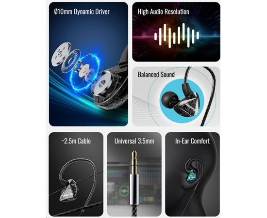 Наушники мониторные Takstar TS-2300