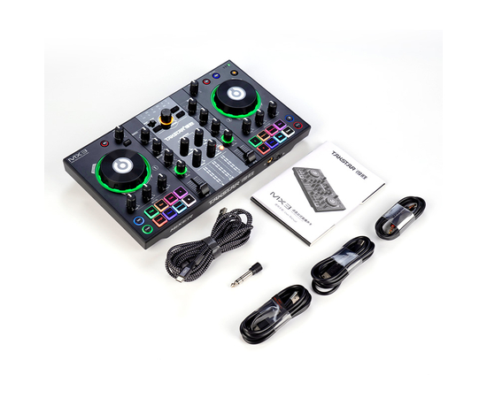 DJ-контролер / мікшер Takstar MX3 Mixer Webcast