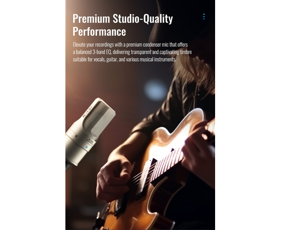 Студійний мікрофон Takstar PC-K200