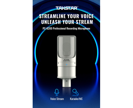Студійний мікрофон Takstar PC-K200