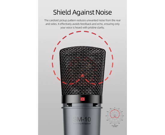 Микрофон проводной Takstar SM-10