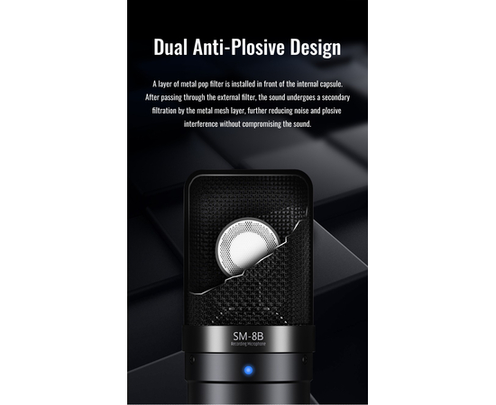 Студийный микрофон Takstar SM-8B