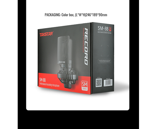 Студийный микрофон Takstar SM-8B