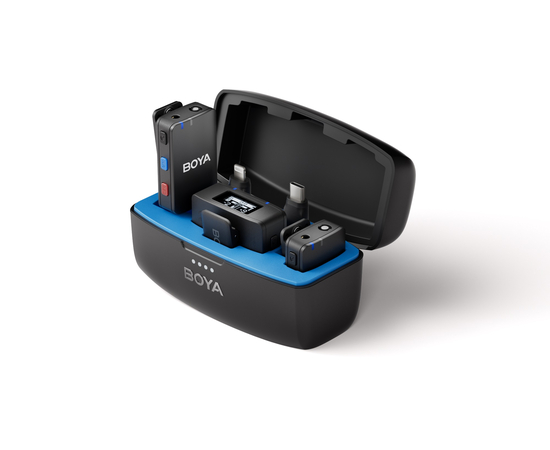 Радиосистема с петличными микрофонами для смартфона / ПК / камеры Boya BOYAMIC