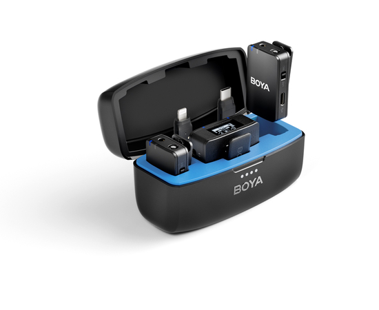 Радиосистема с петличными микрофонами для смартфона / ПК / камеры Boya BOYAMIC