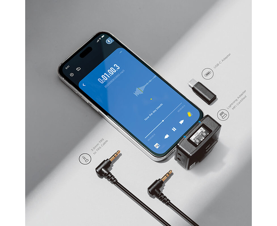 Радиосистема с петличными микрофонами для смартфона / ПК / камеры Boya BOYAMIC