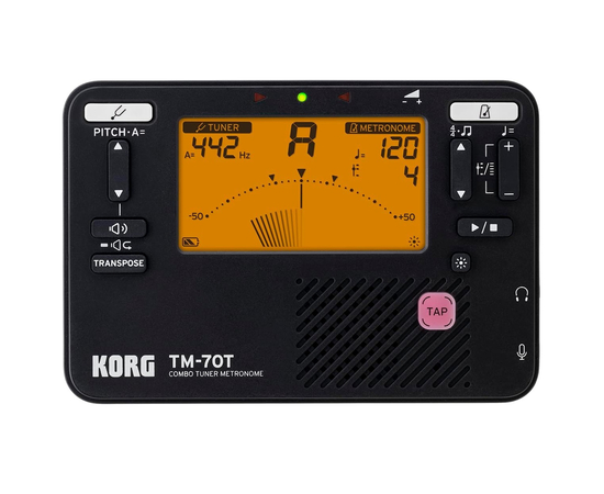 Тюнер-метроном KORG TM-70T BK