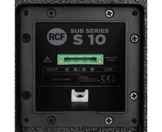Сабвуфер RCF S 10