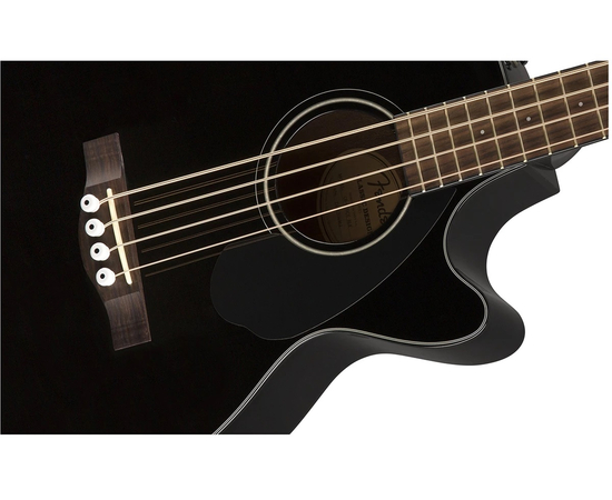 Электроакустическая бас-гитара FENDER CB-60SCE BLACK WN