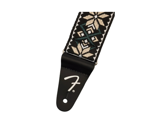 Ремень гитарный FENDER STRAP 2" PASADENA WOVEN YELLOW SNOWFLAKE