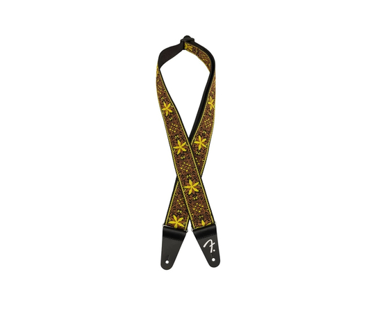 Ремінь гітарний FENDER STRAP 2" PASADENA WOVEN YELLOW WALLFLOWER - 158120 за 1178 грн. | 4Club