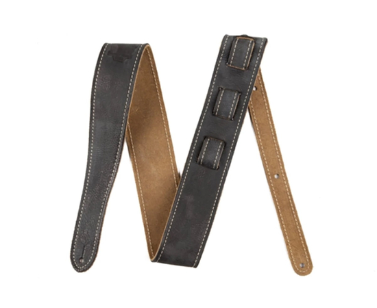 Ремінь гітарний FENDER STRAP 2" ROAD WORN BLACK - 158125 за 3626 грн. | 4Club