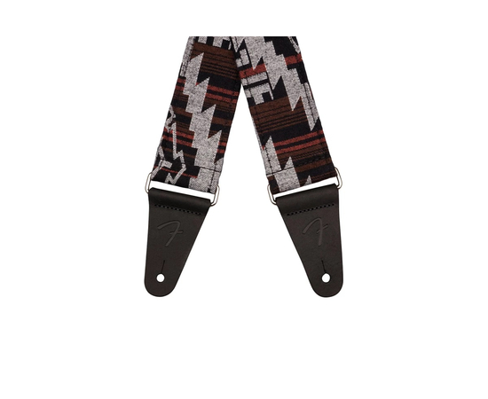 Ремінь гітарний FENDER STRAP 2" ZION AZTEC BLACK