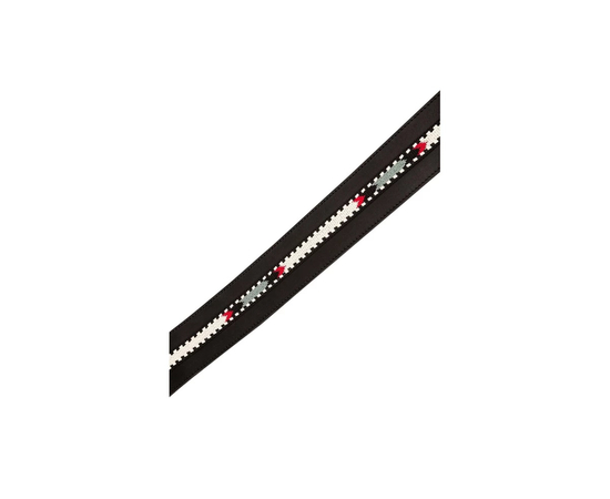 Ремень гитарный FENDER STRAP ACOUSTIC PARAMOUNT LATHER BLACK