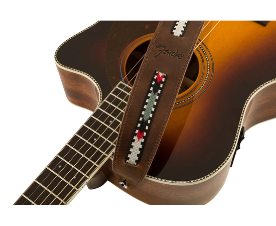 Ремінь гітарний FENDER STRAP ACOUSTIC PARAMOUNT LATHER BROWN