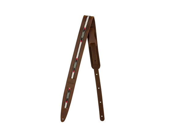 Ремінь гітарний FENDER STRAP ACOUSTIC PARAMOUNT LATHER BROWN - 158202 за 4532 грн. | 4Club