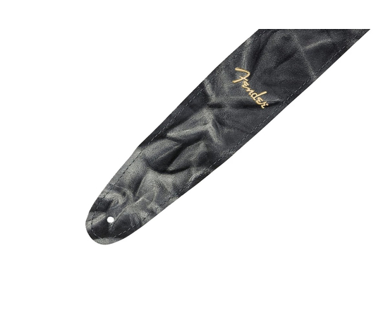 Ремінь гітарний FENDER STRAP TIE DYE LEATHER BLACK