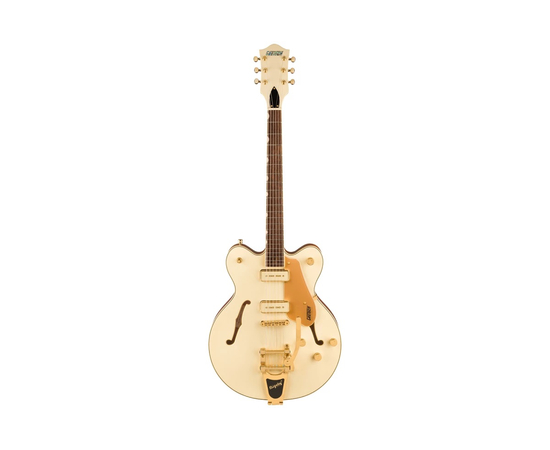 Гитара полуакустическая GRETSCH ELECTROMATIC PRISTINE LTD CENTER BLOCK DOUBLE-CUT WITH BIGSBY WHITE GOLD - 158193 за 0 грн. | 4Club