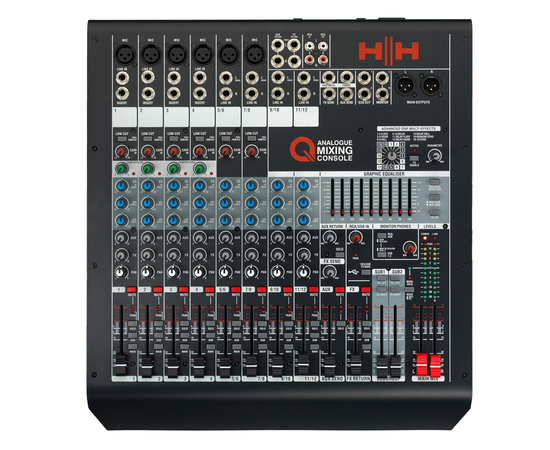 Микшерный пульт HH Electronics Q12FX - 158041 за 0 грн. | 4Club