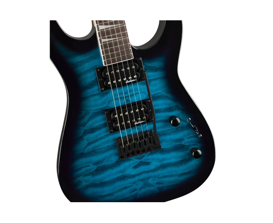 Электрогитара JACKSON JS20 DKQ 2PT TRANSPARENT BLUE