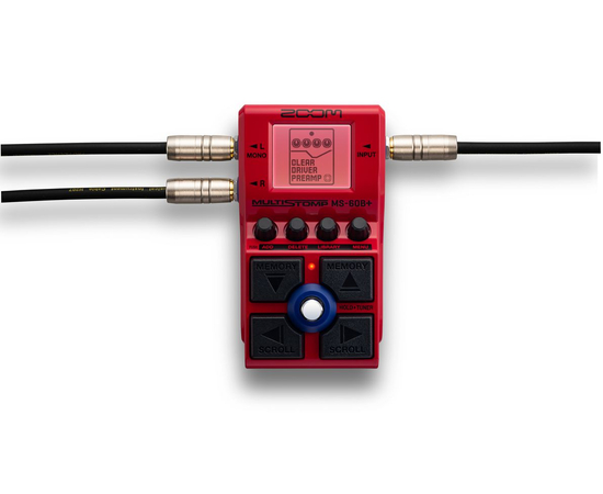 Педаль ефектів для бас-гітари Zoom MS-60B+