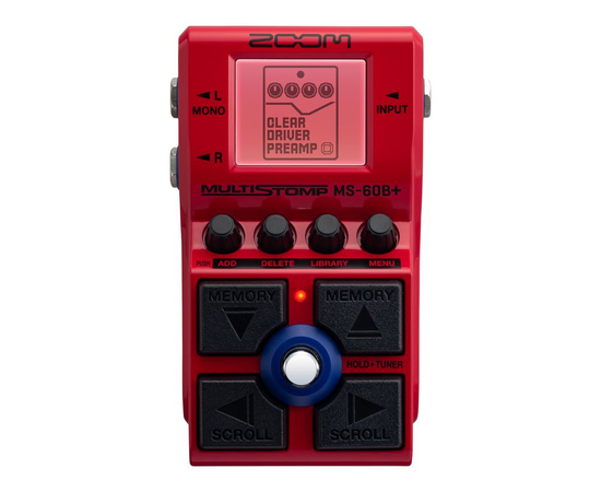 Педаль ефектів для бас-гітари Zoom MS-60B+ - 158044 за 7128 грн. | 4Club