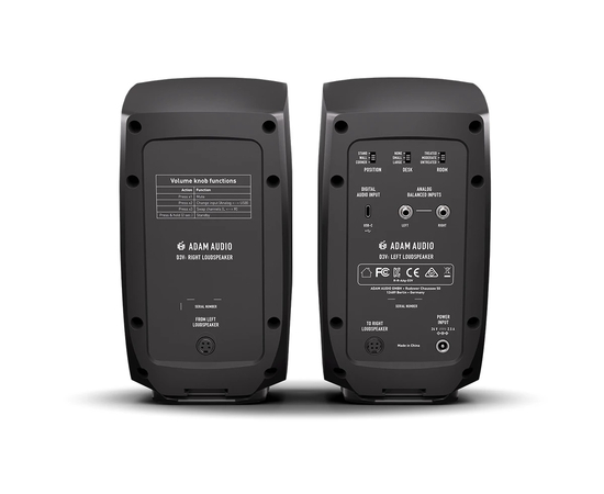 Студійні монітори (пара) ADAM AUDIO D3V Black