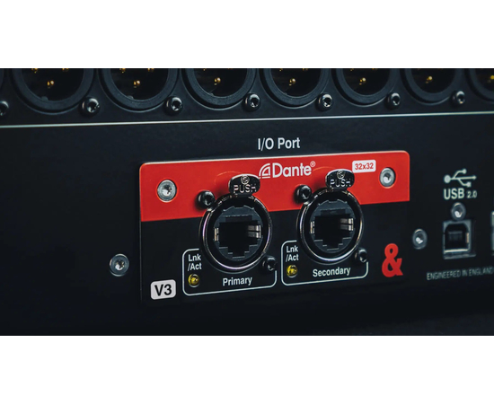 Модуль протоколу Dante для мікшера Allen Heath M-SQ-DANT32-AX