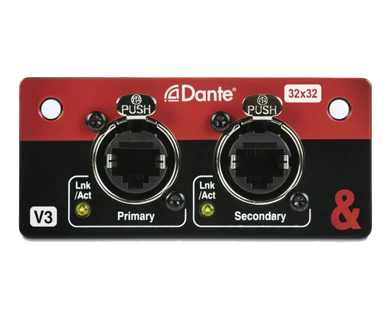 Модуль протоколу Dante для мікшера Allen Heath M-SQ-DANT32-AX - 158412 за 27720 грн. | 4Club