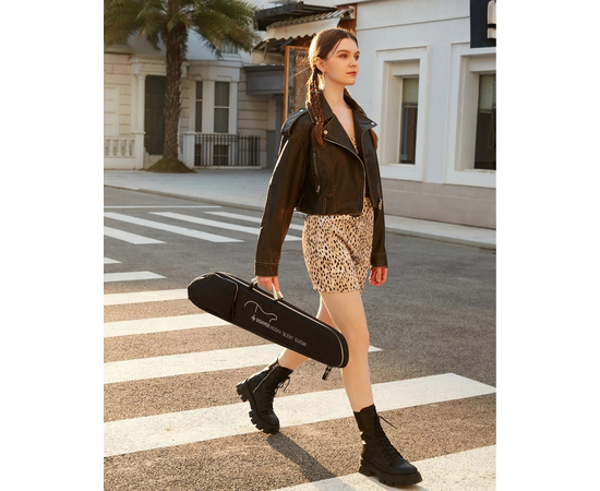 Silent гітара Donner Music HUSH-Ⅰ Silent Guitar Mahogany Natural EC1781