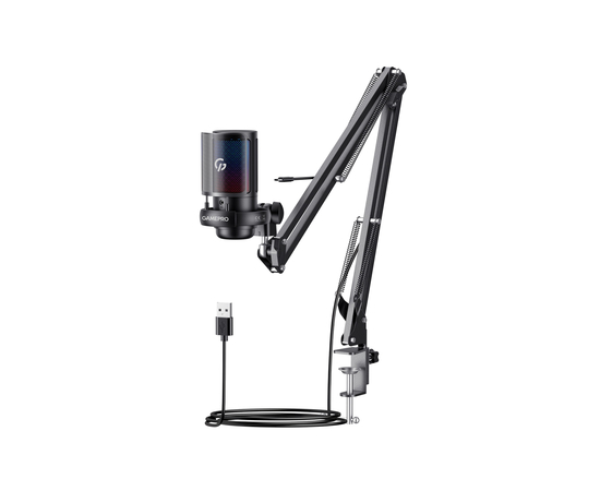 USB-микрофон с пантографом GamePro UGM145B Black - 158601 за 1699 грн. | 4Club