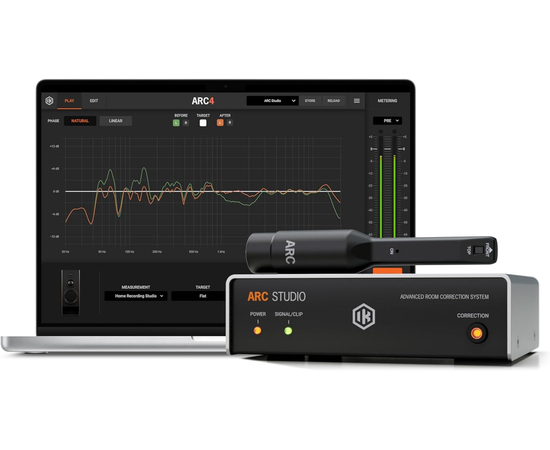 Аудиоинтерфейс + измерительный микрофон IK MULTIMEDIA ARC Studio