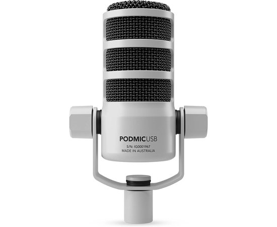 Микрофон для подкастинга RODE PodMic USB White - 158450 за 12023 грн. | 4Club