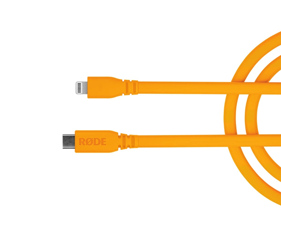 Кабель USB Type-C – Lightning RODE SC19 Orange - 158456 за 1381 грн. | 4Club