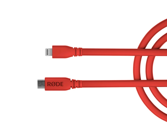Кабель USB Type-C – Lightning RODE SC19 Red - 158453 за 1381 грн. | 4Club