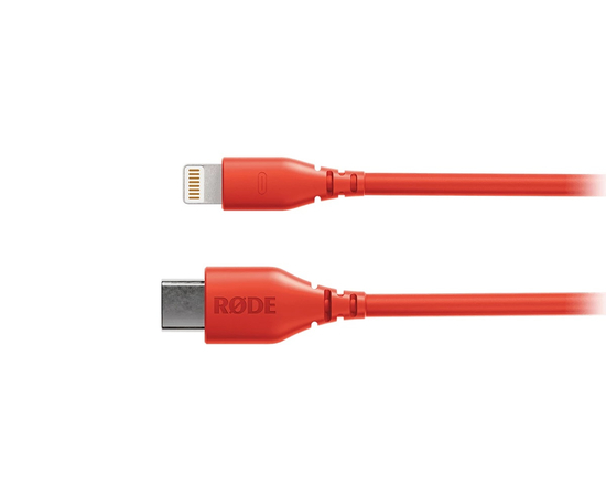 Кабель USB Type-C – Lightning RODE SC21 Red - 158470 за 1252 грн. | 4Club