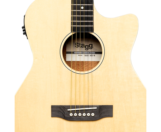 Электроакустическая гитара STAGG G SA35 ACE-N