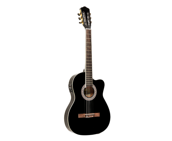 Класична гітара зі звукознімачем STAGG N SCL60 TCE-BLK - 158522 за 6586 грн. | 4Club